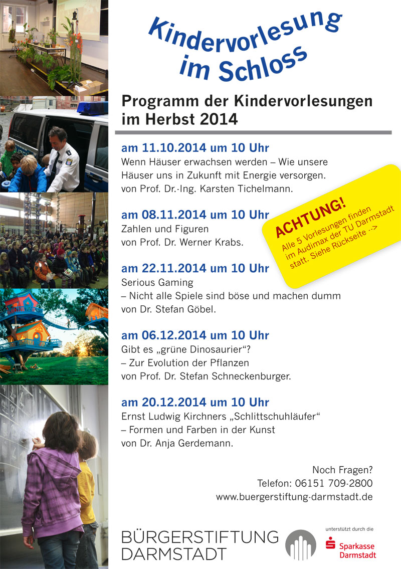 Kindervorlesung Herbst 2014