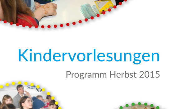 Kindervorlesung Programm Herbst 2015