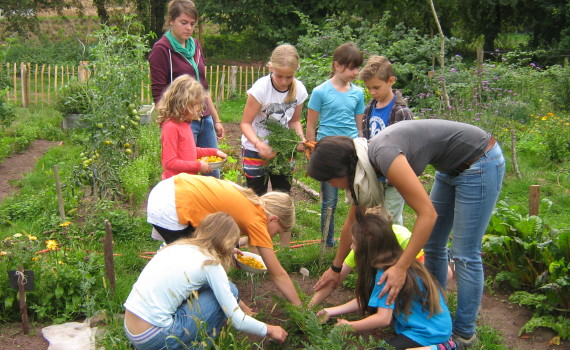 Sommerferienangebot des Lernort Bauernhof (Foto: Hofgut Oberfeld)