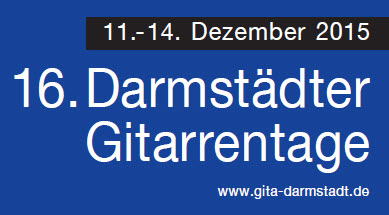 16 Darmstädter Gitarrentage 2015