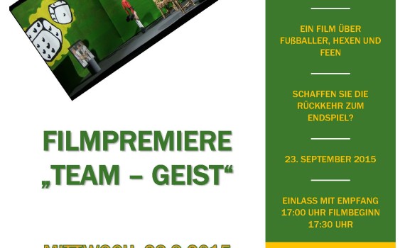 Poster Film Team-Geist
