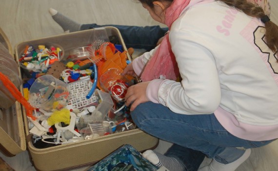 Kreatives Arbeiten in der Betreuung (Foto: Ubuntu e.V.)