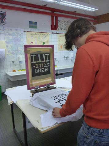 Siebdruck Workshop