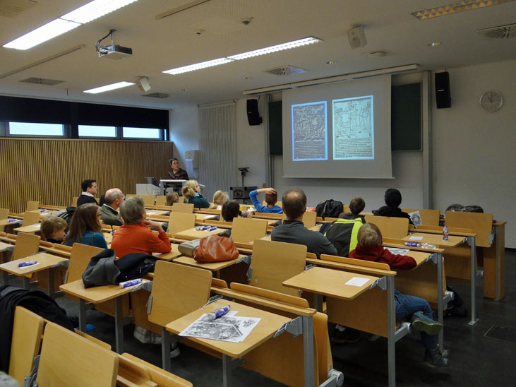 Kindervorlesung am 17.12.2016 (Foto: Jana Kondriniewicz)