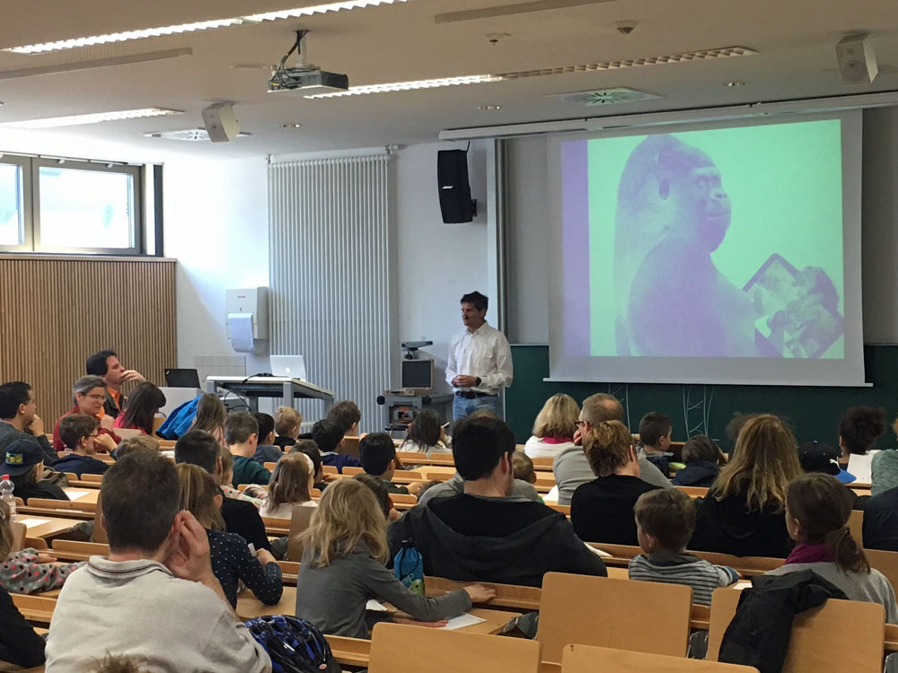 Kindervorlesung am 25.03.17 (Foto: Gerd Wieber)
