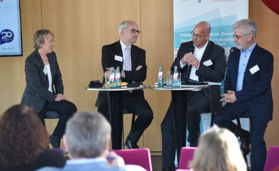 Podiumsdiskussion (Foto: Schader-Stiftung)