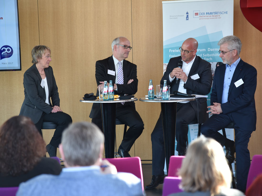Podiumsdiskussion (Foto: Schader-Stiftung)
