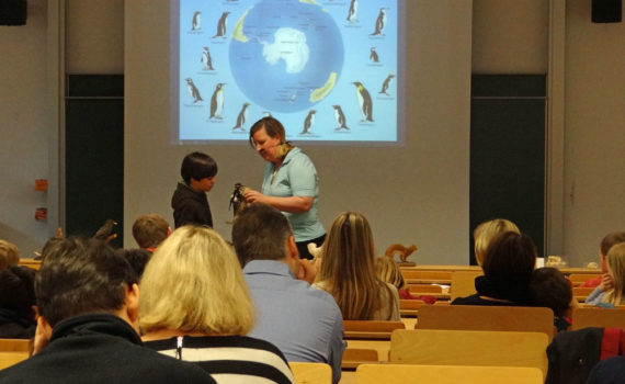 Kindervorlesung Evolution am 22.04.2017 (Foto: Jana Kondriniewicz)