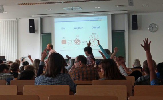 Kindervorlesung Durst am 20.05.2017 (Foto: Jana Kondriniewicz)