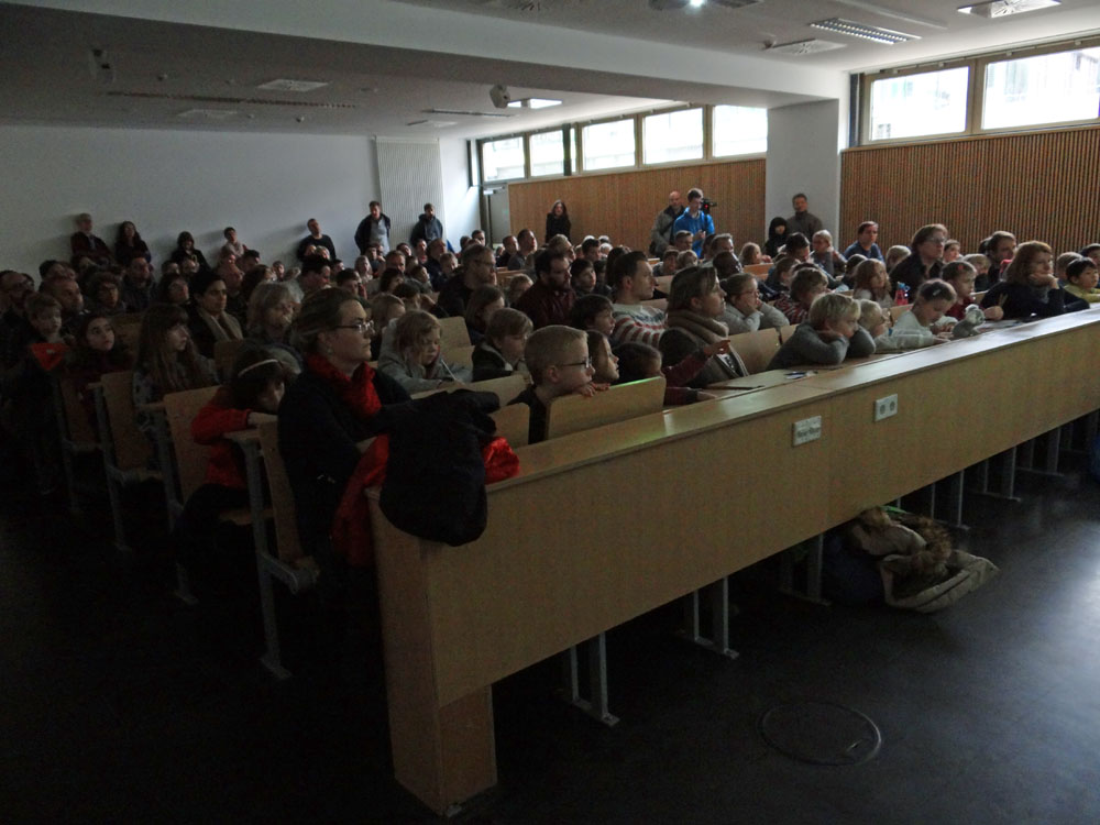 Kindervorlesung Elemente (Foto: Jana Kondriniewicz)
