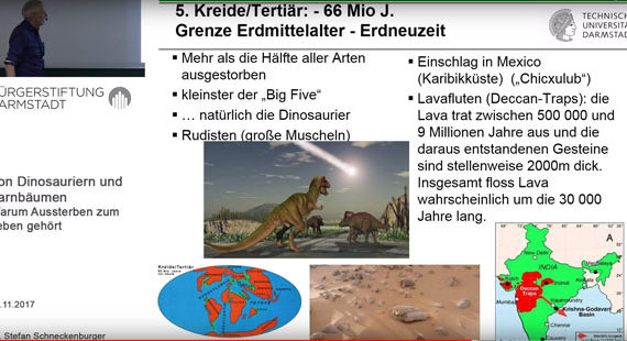 Kindervorlesung Von Dinosauriern und Farnbäumen: Warum Aussterben zum Leben gehört Foto: Simon Vetter