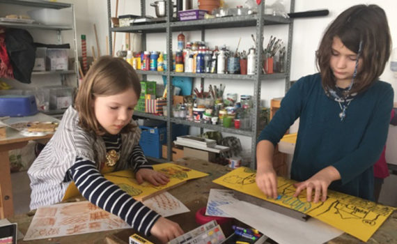 Reise durch die Winterzeit Schillerschule (Foto: Johanna Witan)