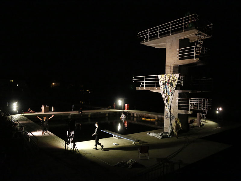 Zauberflöte am Darmstädter Woog (Foto: theaterquarantäne)