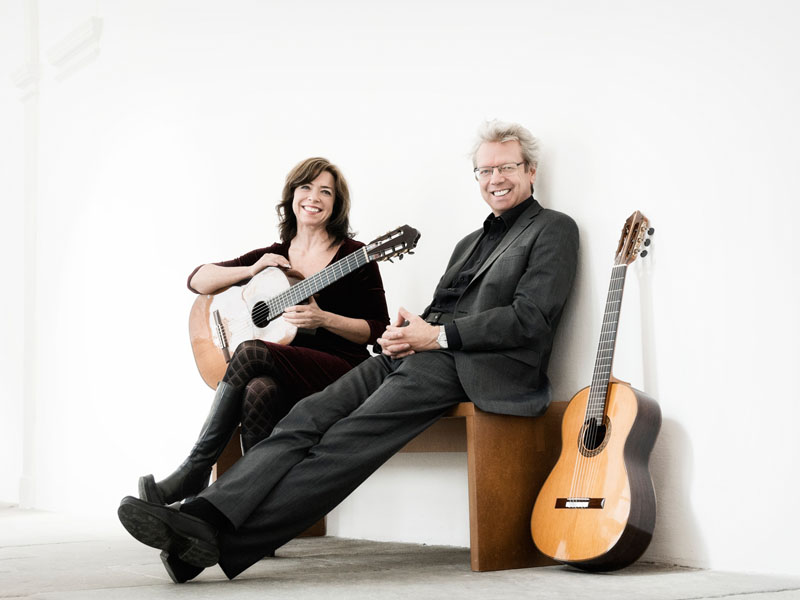 Amadeus Guitar Duo Prof. Dale Kavanagh; Prof. Thomas Kirchhoff (Foto: C.A.HELLHAKE)