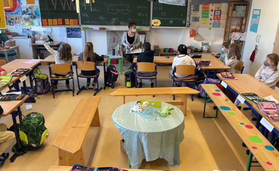 Musikalische Einführung in den Schulalltag der ersten Klassen