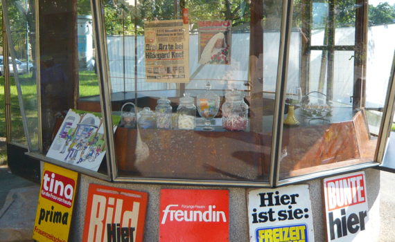 Nostalgiekiosk Postsiedlung