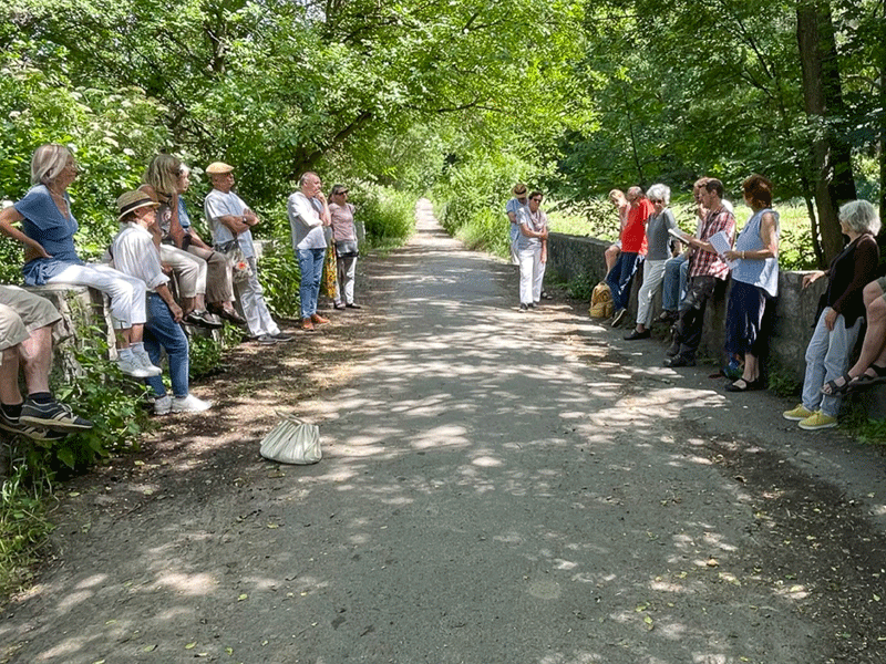 Ausgang der Wanderung